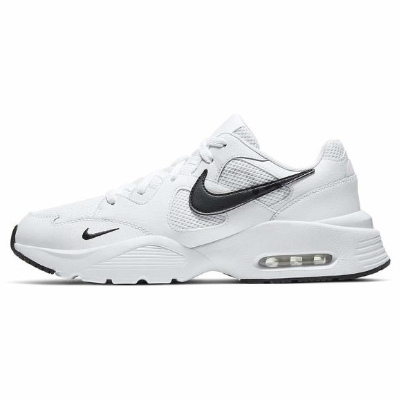 NIKE MEN'S RACE RUNNING SHOE, WHITE BLACK WHITE, 11.5 - Picture 2 of 6